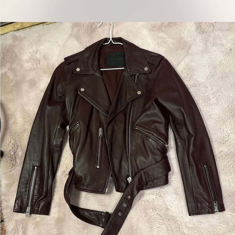Women's Brown Leather Jacket
